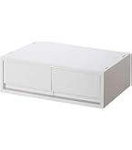 Amazon｜無印良品 ポリプロピレン 小物収納ケース 中 引出2個